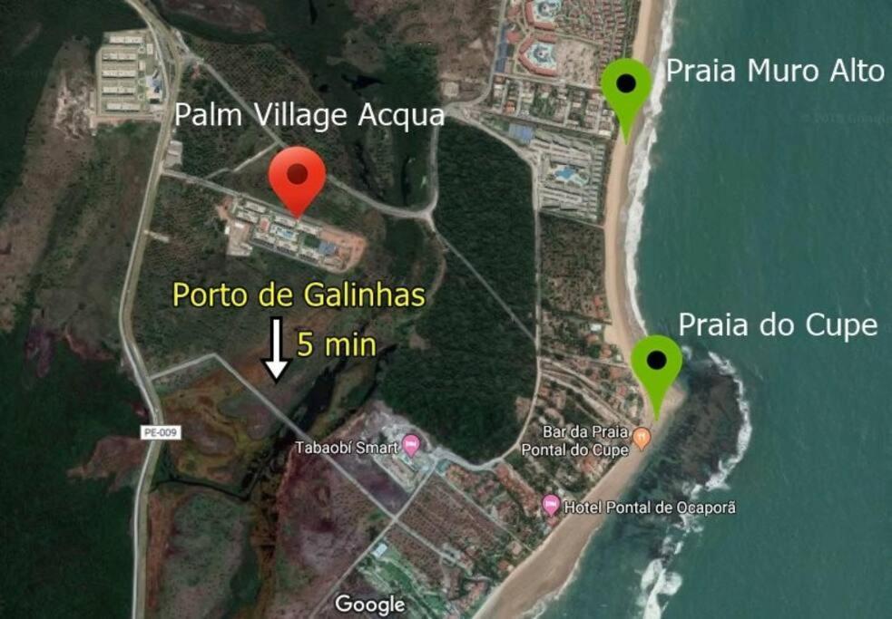 Flat Palm Village Acqua Pôrto das Galinhas Eksteriør billede